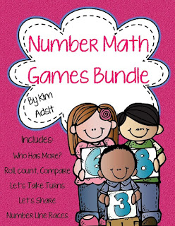 https://www.teacherspayteachers.com/Product/Number-Math-Game-Bundle-by-Kim-Adsit-668129