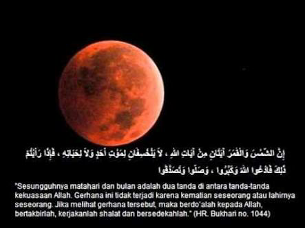 Keutamaan Shalat Gerhana Bulan