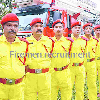 Firemen recruitment 2022 apply online