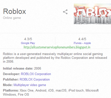 Roblox California Customer Service Phone Number Customer Service Phone Number - roblox corporation number