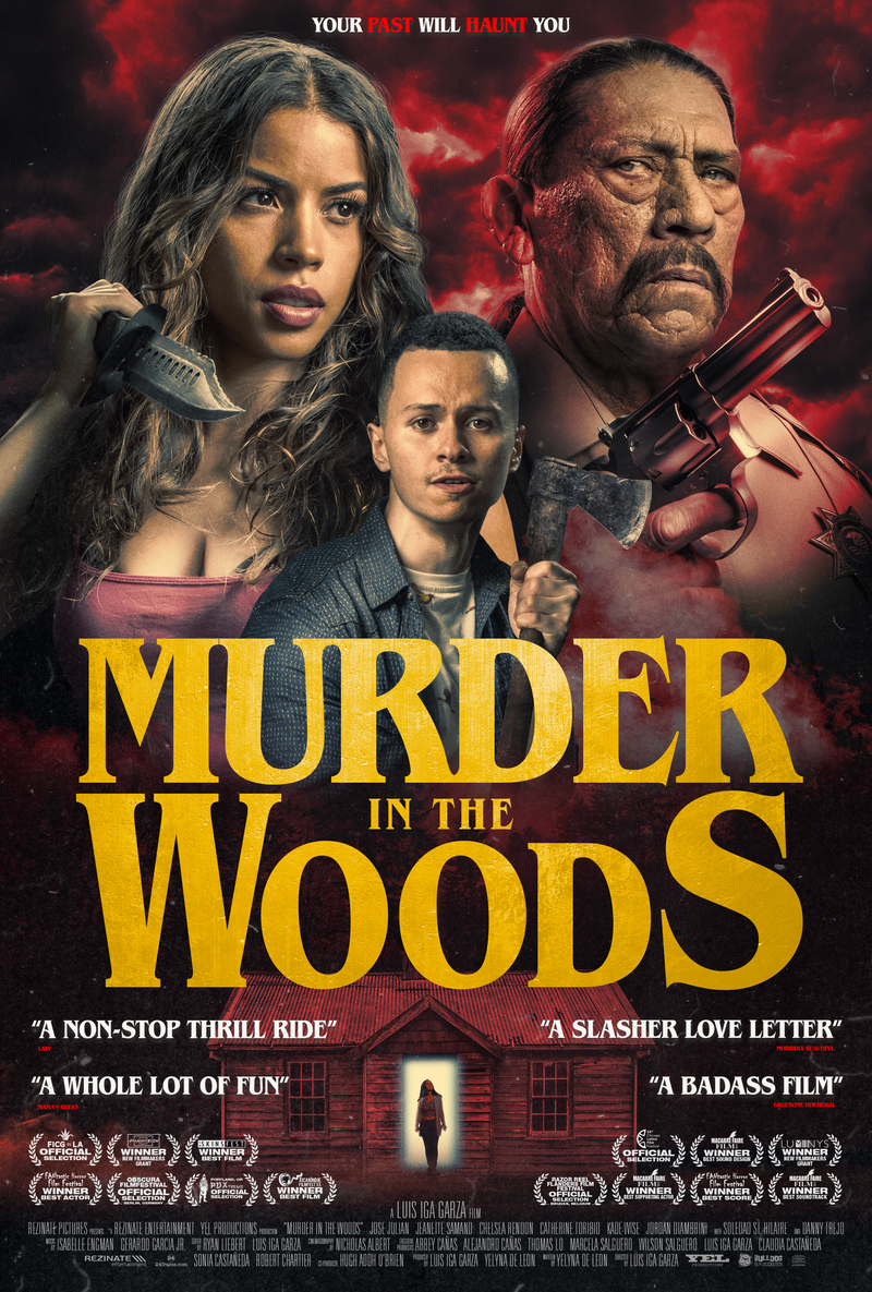 MURDER IN THE WOODS poster