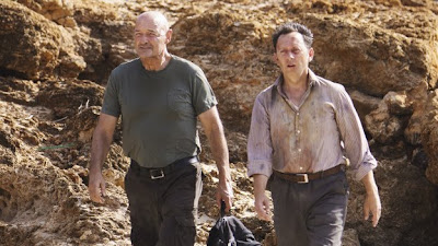 Lost - LA X - Terry O'Quinn as John Locke and Michael Emerson as Ben Linus