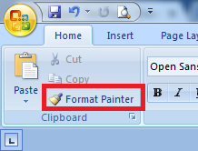 Format Painter in Microsoft Word