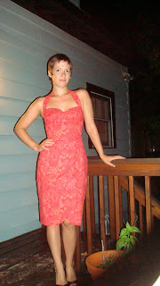 Coral Sarong Dress