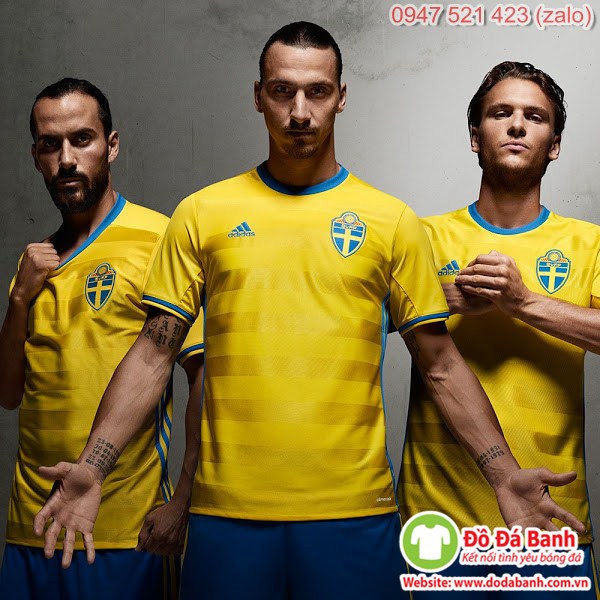 áo bóng đá euro 2016 Thụy điển nhà