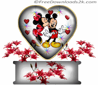 Mickey Minnie Cards for Valentine