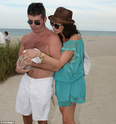 Simon cowell and son