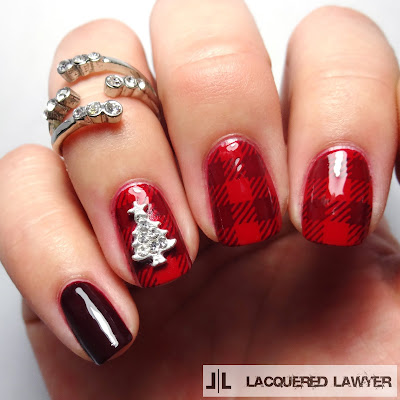 Perfectly Plaid Nails