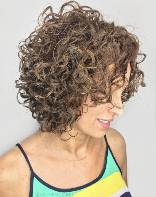 hairstyles for naturally curly hair over 50