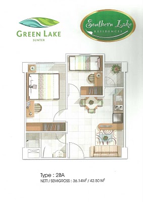 Apartemen Green Lake Sunter