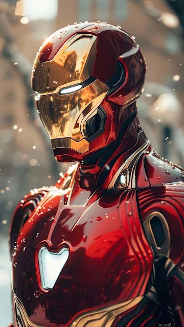 Phone Wallpaper: Marvel, Nanotech, Armor, Iron Man