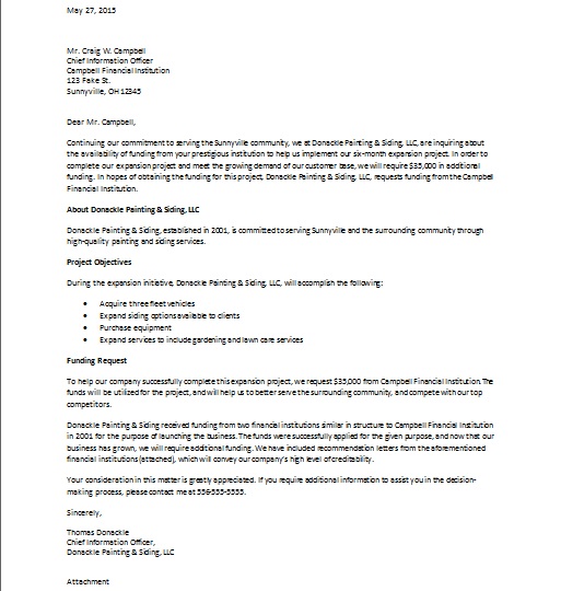 business letter example. formatting usiness letter.