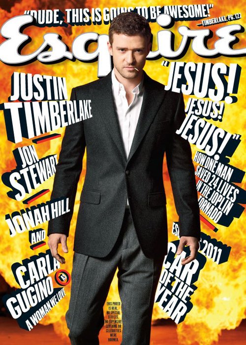 Justin Timberlake — US Esquire October 2011