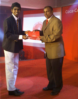 Certificate Awarding by Aravinda de Silva