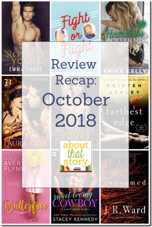 Review Recap: October 2018 | About That Story