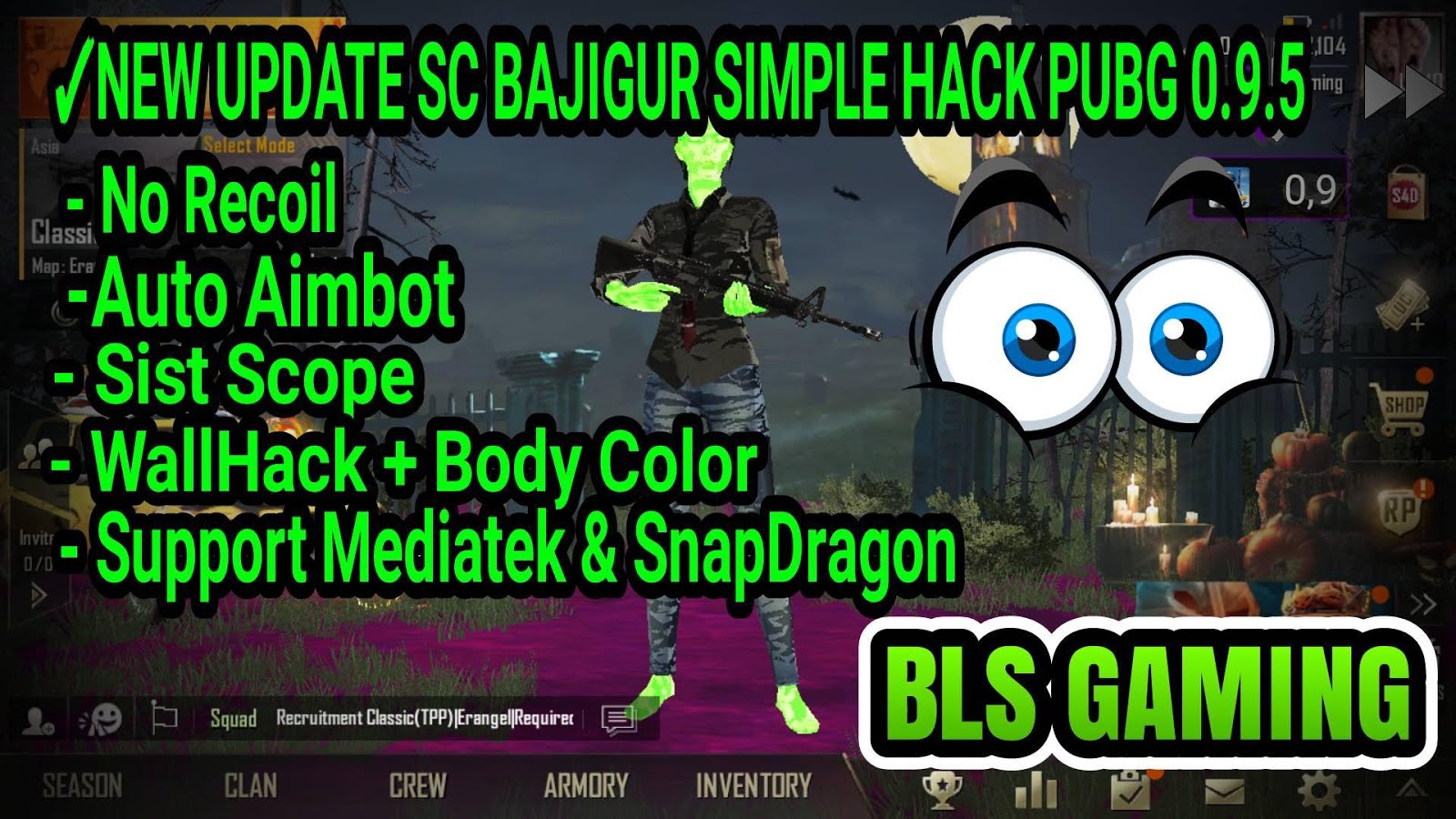 Pubg Mobile Hack Script 095 - 