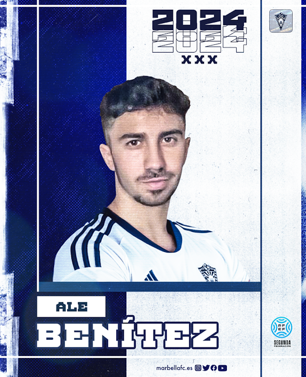 Oficial: Marbella FC, firma Ale Benítez