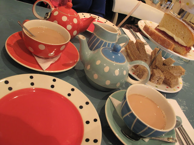 Our happy tea cups and pots.