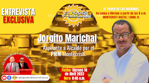 Entrevista: Jorgito Marichal, Precandidato a Alcalde del PRM por Montecristi.