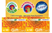 Logo Pam Panorama ''Il trio vincente'': vinci 100 Gift Card da 50€ con Quasar, Chanteclair e ChanteclairVert