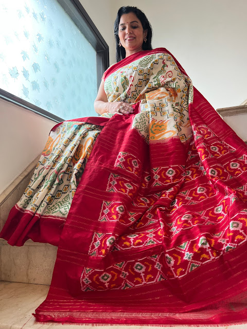 Silk pochampally saree