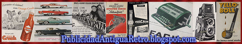 Publicidad Antigua Retro