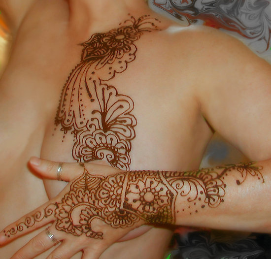 Henna Tattoo Designs Skin Reaction Henna may not be inserted into the