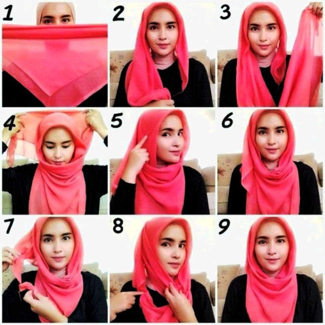 Tutorial Hijab Segi Empat Terbaru 2016 - Tutorial Hijab ...