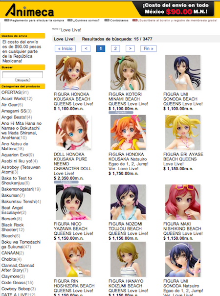 figuras love live!