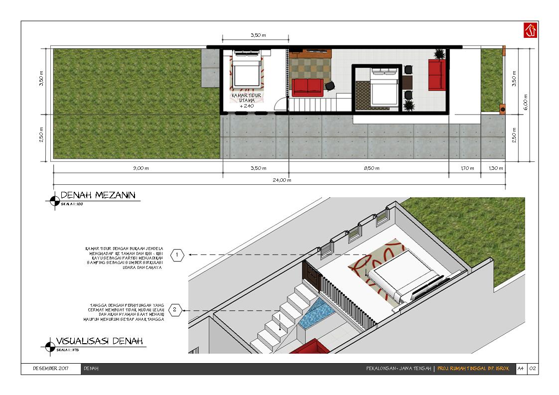  Denah  Rumah  Sederhana  Minimalis  Satu  Lantai  Desain Rumah  