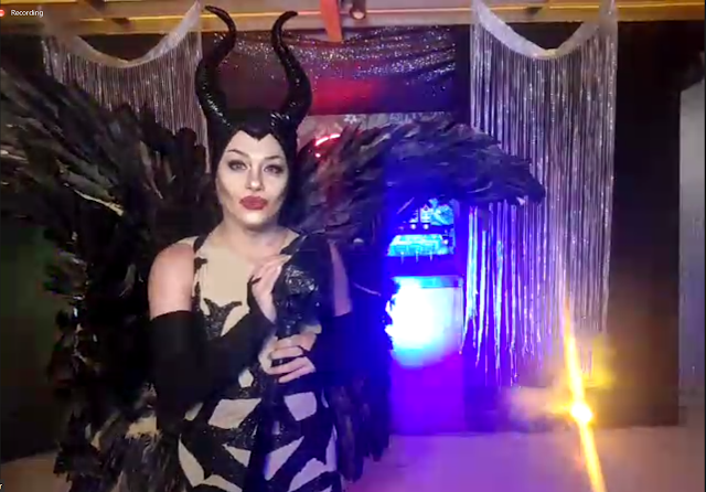 Precious Paula Nicole as Maleficent