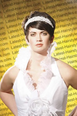 Wedding Hairstyles - Short and Sassy