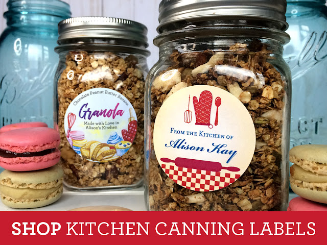 Canning Crafts Kitchen Labels Collection