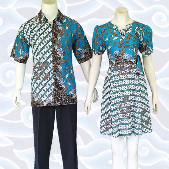 10 Model  Baju  Batik  Couple Anak  Muda  Masa Kini 2019