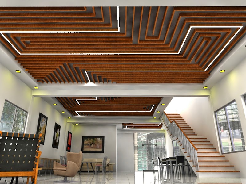 Inspirasi Terkini Gambar Plafon Rumah Sederhana, Plafon Gypsum