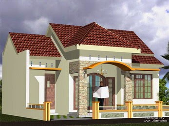 Model Rumah  Sederhana  Tapi  Indah  Elegan Dan Kelihatan 