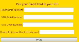 pairing mytv smart card to you decoder