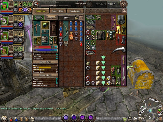 Dungeon Siege 2 - Inventory Description