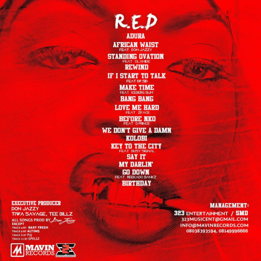 Tiwa Savage Releases R.E.D Album | View Track List