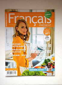 "Français Présent 46/2018" - okładka czasopisma - Francuski przy kawie