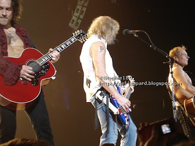 Vivian Campbell, Rick Savage, and Phil Collen - Def Leppard - 2008