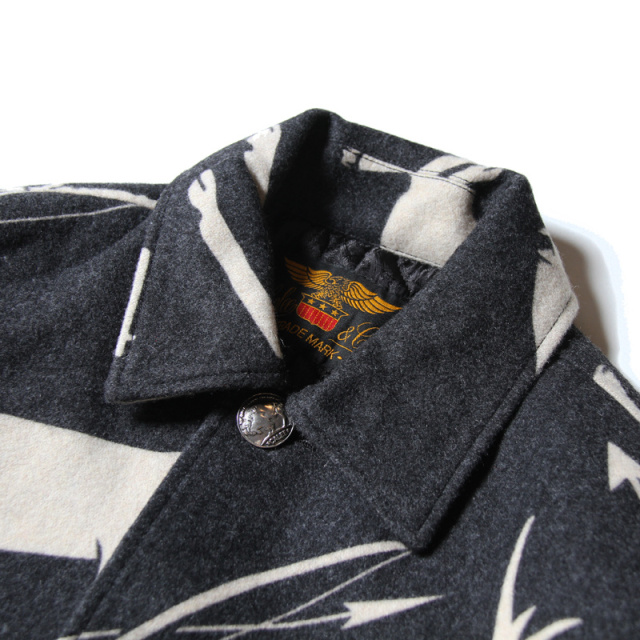 CALEE "Allover western pattern half coat" 51,840yen