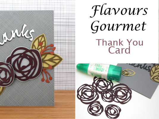 Thank You Card with Flavours Gourmet