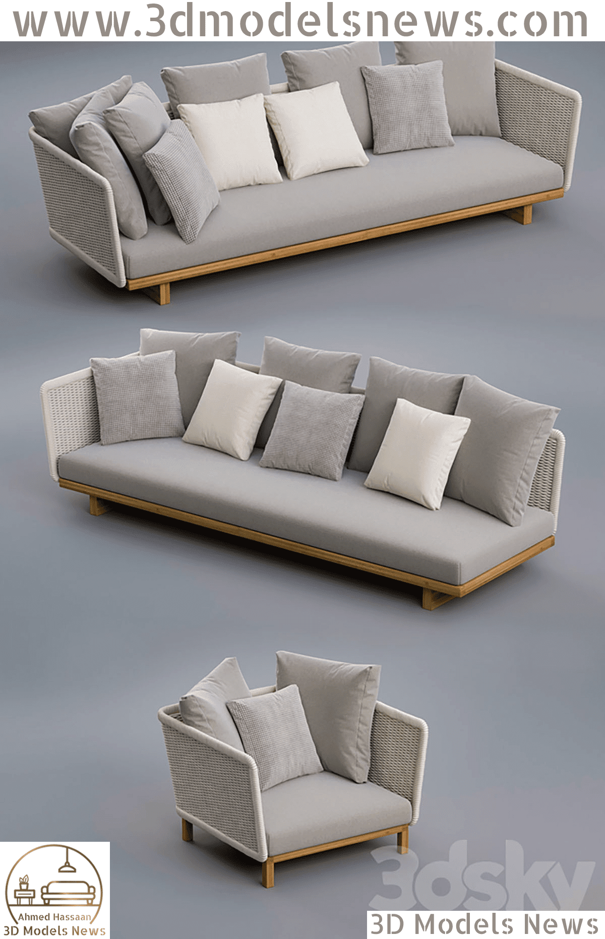 Corner Model and Armchair By Paula Lenti Sabi 1