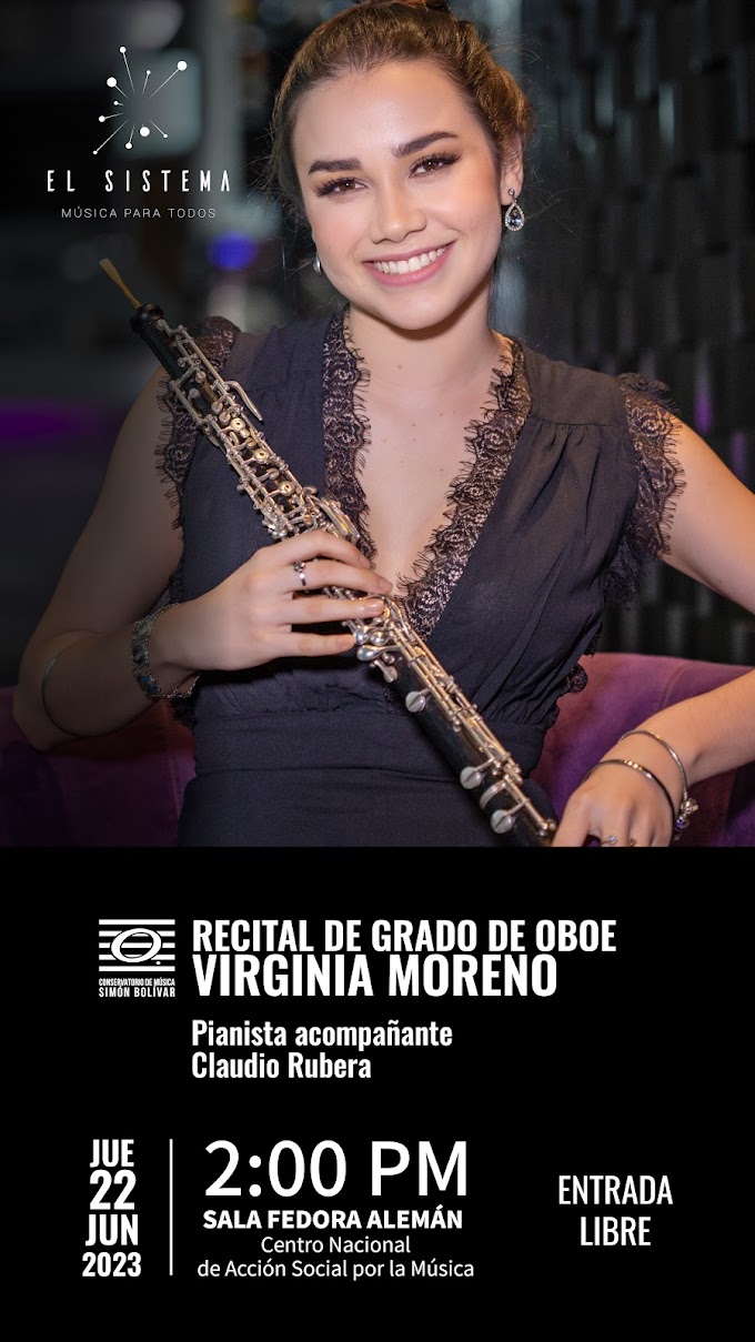 Recital de Grado de Oboe - Virginia Moreno