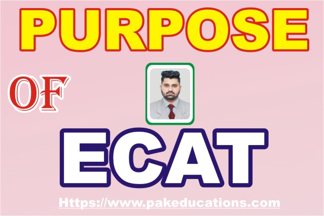 ECAT || ECAT purpose