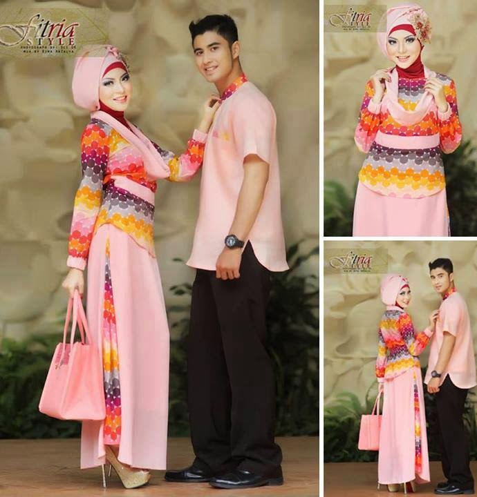  Model baju muslim couple casual terbaru cantik Model 
