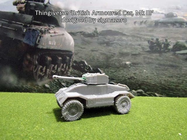 Thingiverse AEC Armoured Car