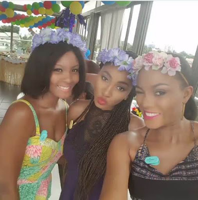 Baby shower: Agbani Darego, Tiwa Savage, others, celebrate Elohor Aisien