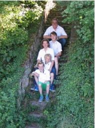 Peter J.  und  Helga König im Gespräch  mit Annette und Hubertus Krebs